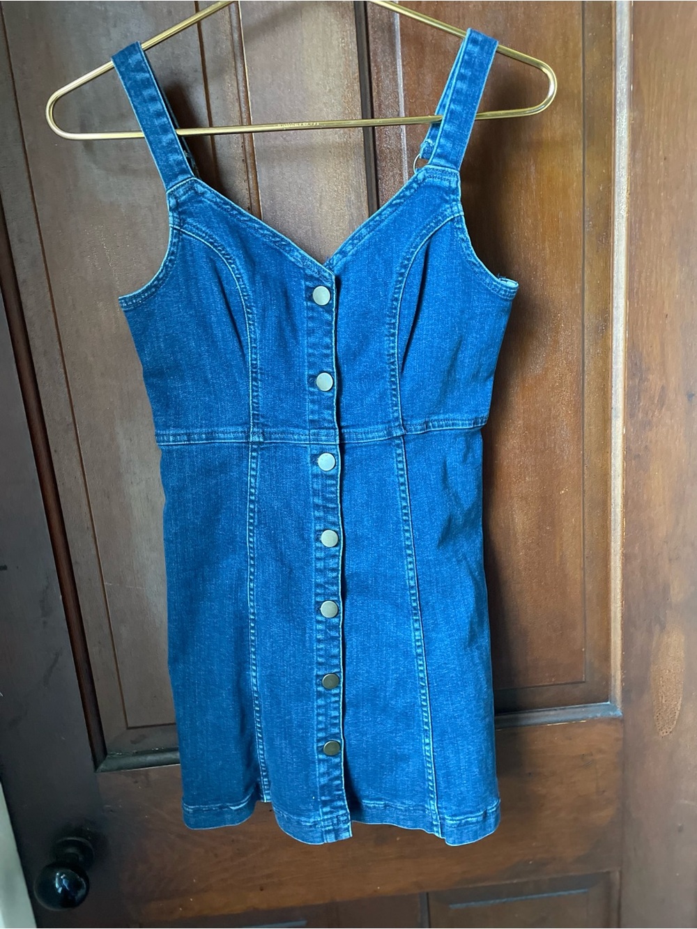 BDG Urban Outfitters women's small sleeveless denim dress